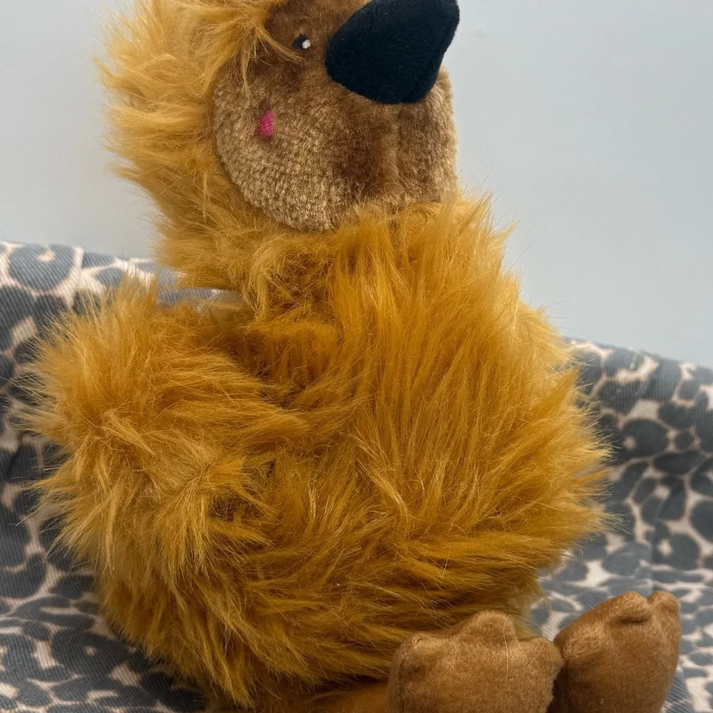 Zippy Paws Wooliez the Emu Plush Brown Stuffed Animal Toy New w/out tags